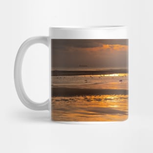 December Sunrise over The North Sea - Panorama Mug